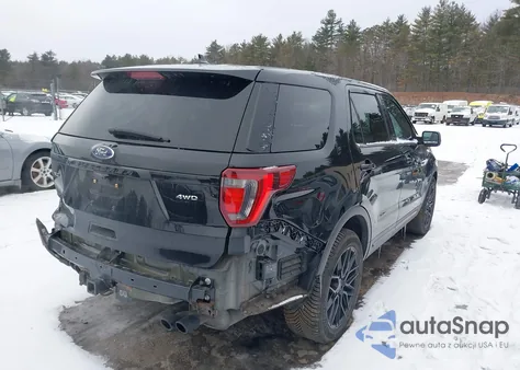 2019 Ford Explorer Sport z USA, uszkodzony, nr VIN 1FM5K8GT2KGA66750